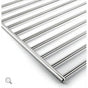 Palmer Industries - Tubular Shelf Up To 60'' in Satin Nickel Un-Lacquered - Satin Nickel Un-Lacquered