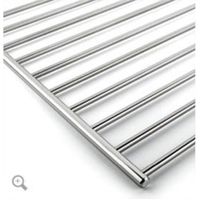 Palmer Industries - Tubular Shelf Up To 30'' in Satin Nickel Un-Lacquered - Satin Nickel Un-Lacquered