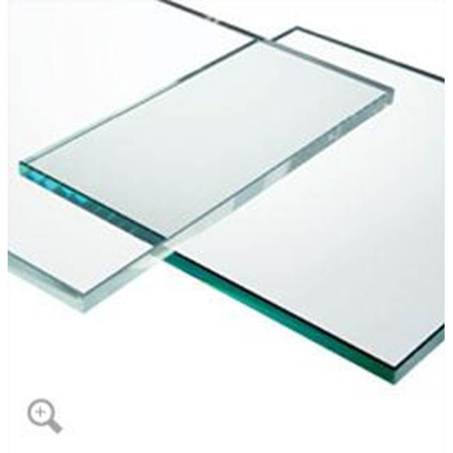 Palmer Industries - Glass Shelf Up To 84'' St Clear