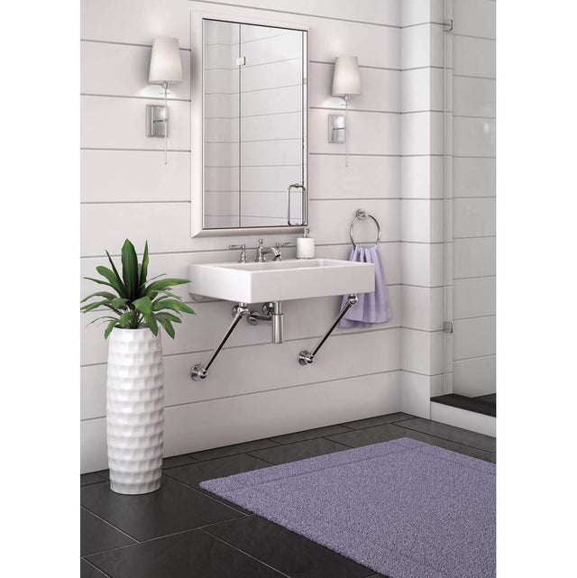 Palmer Industries - Wall Mount Sys Signature in Satin Nickel Un-Lacquered - Satin Nickel Un-Lacquered