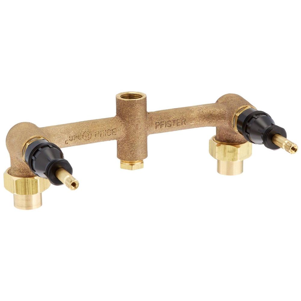Pfister - Pfister 2-Handle Shower Only Rough-In Valve - Unfinished
