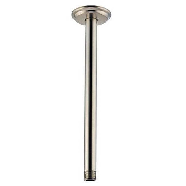 Pfister - Pfister 12'' Ceiling Mount Shower Arm & Flange in Brushed Nickel - Brushed Nickel