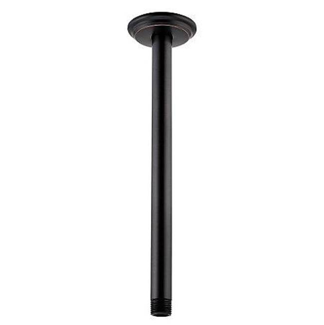 Pfister - Pfister 12'' Ceiling Mount Shower Arm & Flange in Tuscan Bronze - Tuscan Bronze
