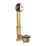 Pfister - Pfister Waste & Overflow with Turn Stop in Brushed Nickel - Brushed Nickel
