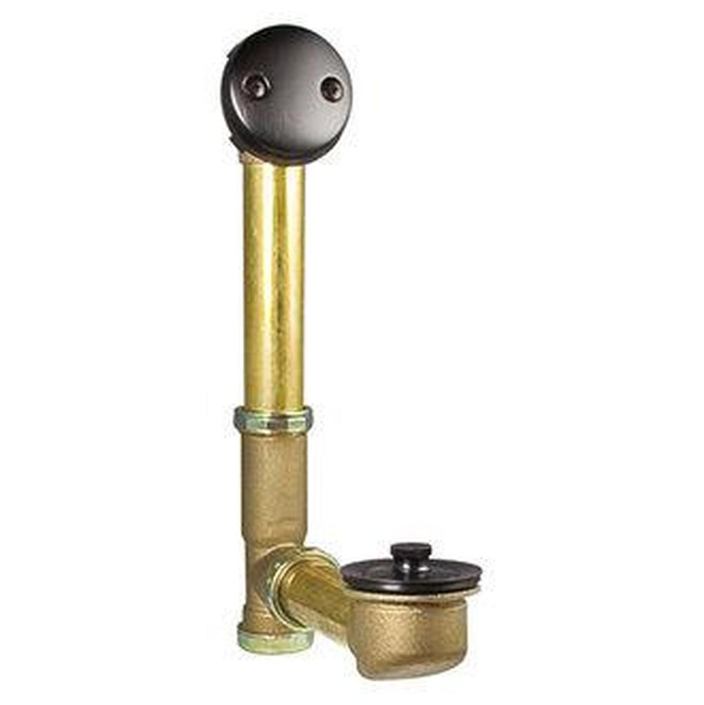 Pfister - Pfister Waste & Overflow with Turn Stop in Tuscan Bronze - Tuscan Bronze