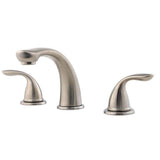 Pfister - Pfirst Series 2-Handle Complete Roman Tub Trim in Brushed Nickel - Brushed Nickel