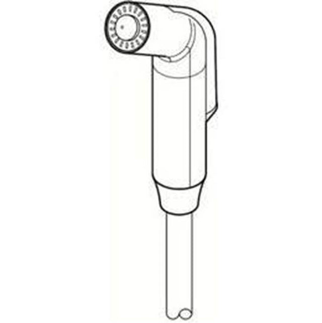 Pfister - SIDESPR QUICK CONNECT CR N.8GPM PVD BN - Polished Chrome