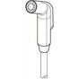 Pfister - SIDESPR QUICK CONNECT CR N.8GPM PVD BN - Polished Chrome