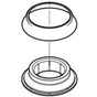 Pfister - S/A BASE RING 529YP CR N.8GPM PVD BN - Polished Chrome