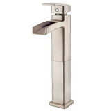 Pfister - Kenzo Single Control Vessel Bathroom Faucet in Brushed Nickel - Brushed Nickel