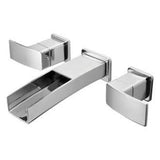Pfister - Kenzo 2-Handle Wall Mount Bathroom Faucet in Polished Chrome - Polished Chrome