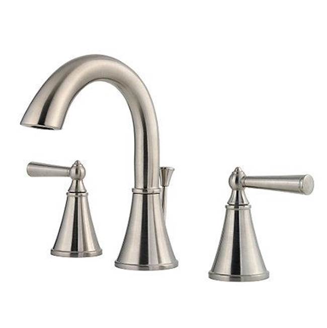 Pfister - Saxton 2-Handle 8'' Widespread Bathroom Faucet in Brushed Nickel - Brushed Nickel