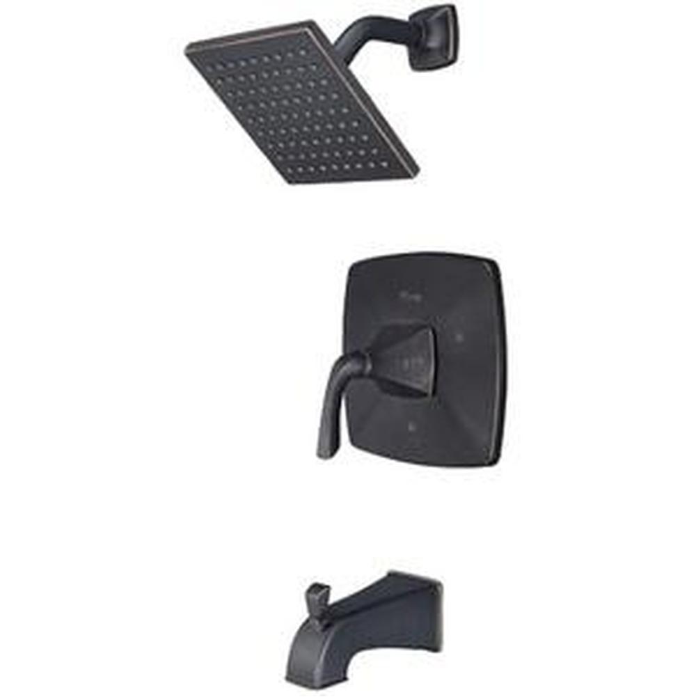 Pfister - Bronson 1-Handle Tub/Shower Trim in Tuscan Bronze - Tuscan Bronze