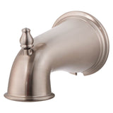 Pfister - Quick Connect Tub Spout with Diverter in PVD Brushed Nickel - Brushed Nickel