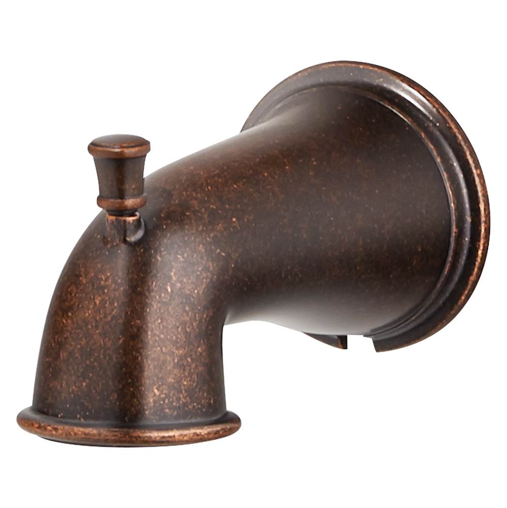 Pfister - Quick Connect Tub Spout with Diverter in Rustic Bronze - Rustic Bronze