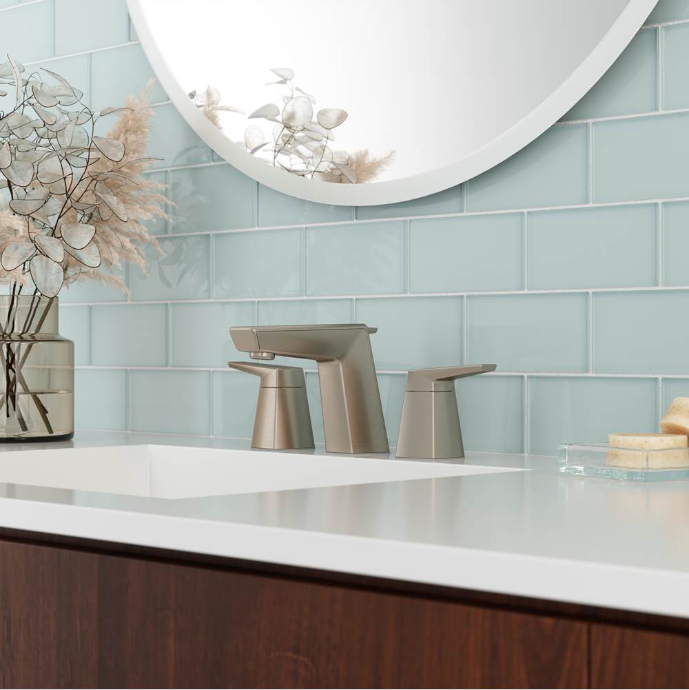 Arkitek 2-Handle 8'' Widespread Bathroom Faucet in Polished Chrome