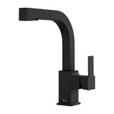 Pfister - Arkitek 1-Handle Pull-Out Kitchen Faucet in Matte Black - Matte Black