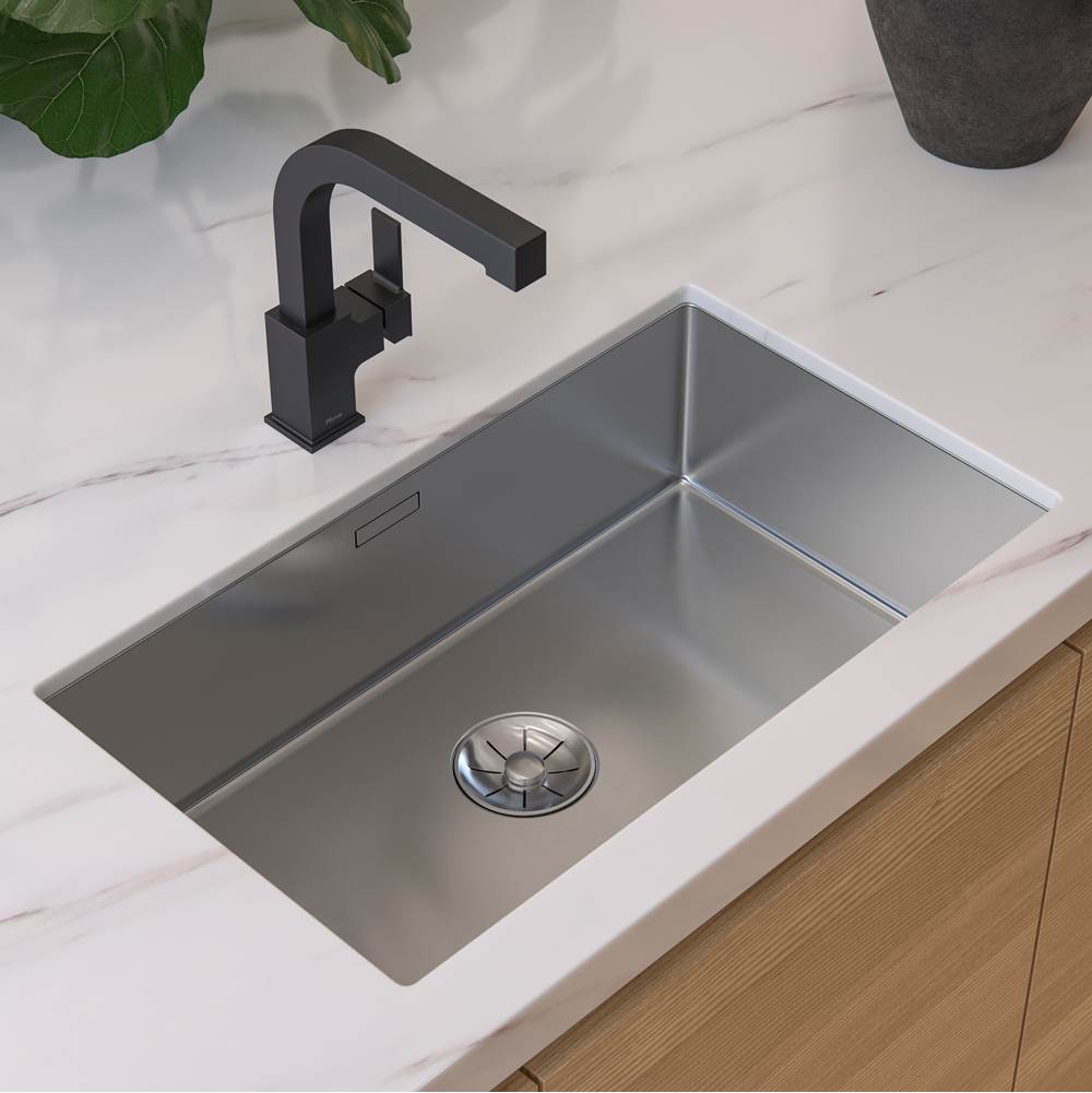 Arkitek 1-Handle Pull-Out Kitchen Faucet in Matte Black