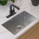 Arkitek 1-Handle Pull-Out Kitchen Faucet in Matte Black