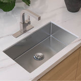 Arkitek 1-Handle Pull-Out Kitchen Faucet in Matte Black