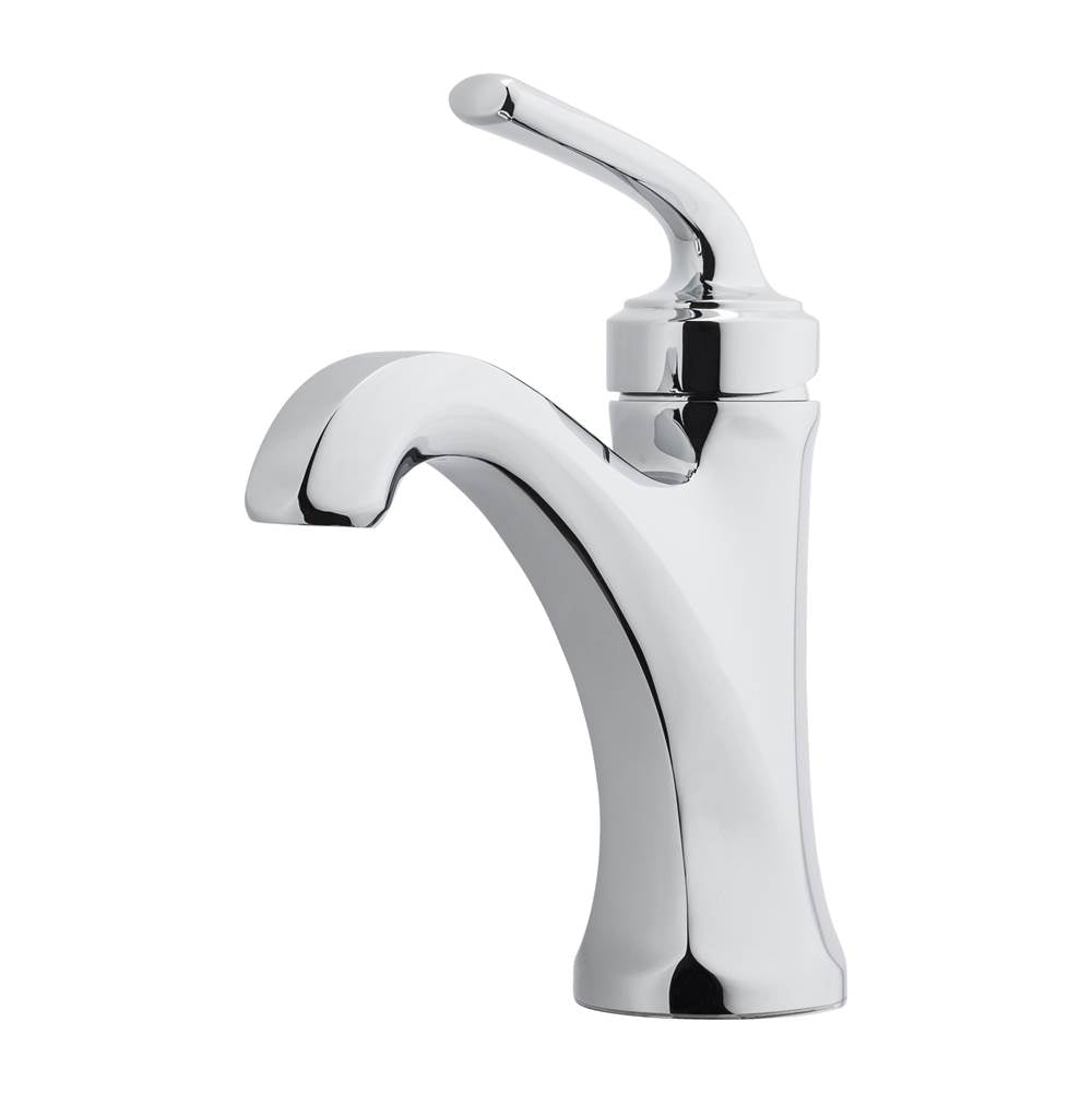 Pfister - Arterra Single Control 4'' Centerset Bathroom Faucet in Polished Chrome - Polished Chrome