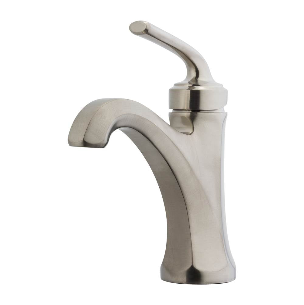 Pfister - Arterra Single Control 4'' Centerset Bathroom Faucet in Brushed NIckel - Brushed Nickel