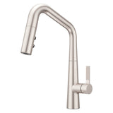 Pfister - Asari 1-Handle Pull-Down Kitchen Faucet in Spot Defense Stainless Steel - Spot Defense Brushed Nickel