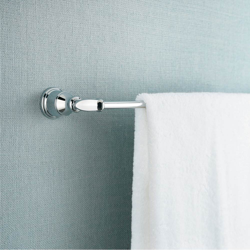 Avalon 24'' Towel Bar in Polished Chrome