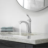 Avalon Single-Handle 4'' Centerset Bathroom Faucet in Polished Chrome