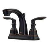 Pfister - Avalon 2-Handle 4'' Centerset Bathroom Faucet in Tuscan Bronze - Tuscan Bronze