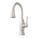 Pfister - Briarsfield Pull-Down Bar/Prep Faucet in Stainless Steel - Stainless Steel