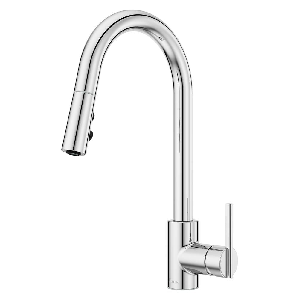 Pfister - Brislin Pull-Down Kitchen Faucet in Polished Chrome - Polished Chrome