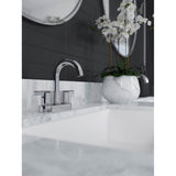 Brislin 2-Handle 4'' Centerset Bathroom Faucet in Matte Black