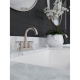 Brislin 2-Handle 4'' Centerset Bathroom Faucet in Matte Black