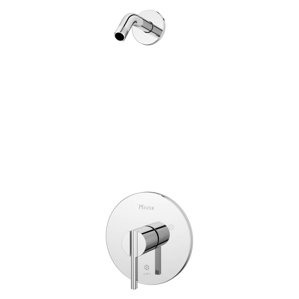 Pfister - Brislin Shower trim, Showerhead not Included in Polished Chrome - Polished Chrome