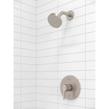 Brislin Shower trim, Showerhead not Included in Matte Black
