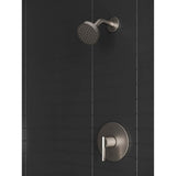 Brislin Shower trim, Showerhead not Included in Matte Black