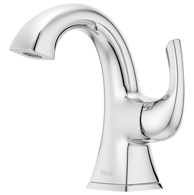 Pfister - Bronson Single Control 4'' Centerset Bathroom Faucet in Polished Chrome - Polished Chrome