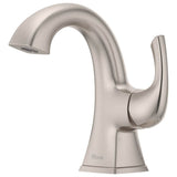 Pfister - Bronson Single Control 4'' Centerset Bathroom Faucet in Brushed Nickel - Brushed Nickel