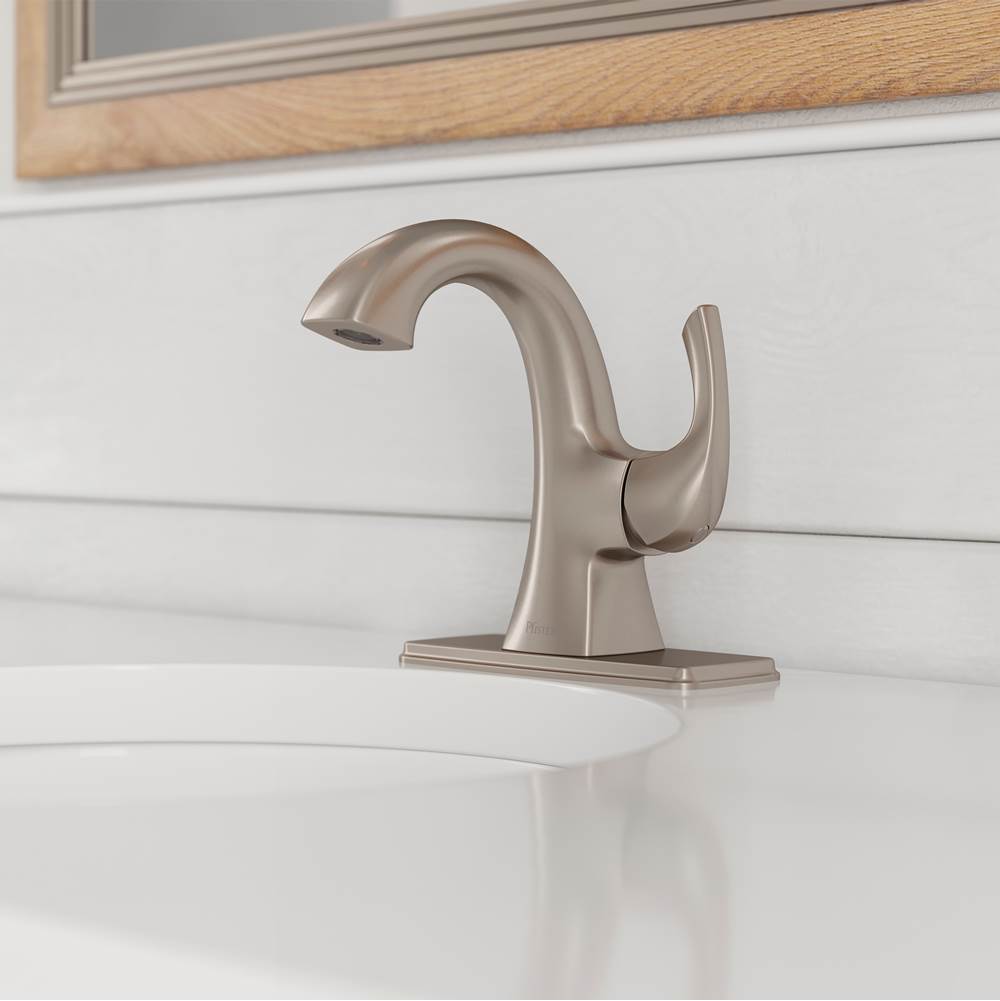 Bronson Single Control 4'' Centerset Bathroom Faucet in Polished Chrome