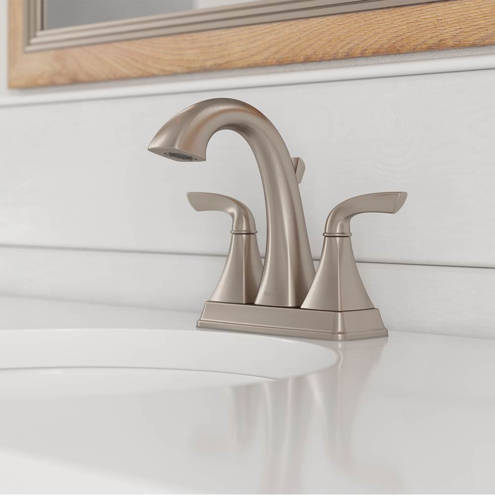 Bronson 2-Handle 4'' Centerset Bathroom Faucet in Polished Chrome
