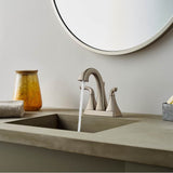 Bronson 2-Handle 4'' Centerset Bathroom Faucet in Polished Chrome
