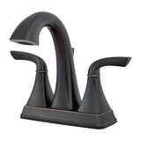 Pfister - Bronson 2-Handle 4'' Centerset Bathroom Faucet in Tuscan Bronze - Tuscan Bronze