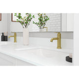 Colfax Single Control 4'' Centerset Bathroom Faucet in Matte Black