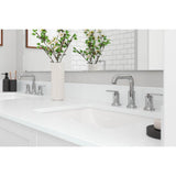 Colfax 2-Handle 8'' Widespread Bathroom Faucet in Matte Black