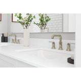 Colfax 2-Handle 8'' Widespread Bathroom Faucet in Matte Black