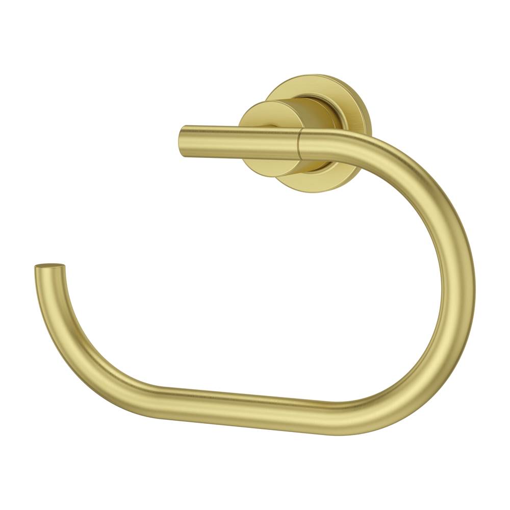 Pfister - Contempra Towel Ring in Brushed Gold - Brushed Gold