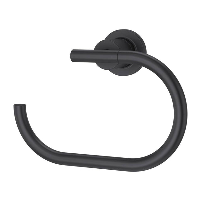 Pfister - Contempra Towel Ring in Matte Black - Matte Black