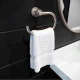 Contempra Towel Ring in Matte Black