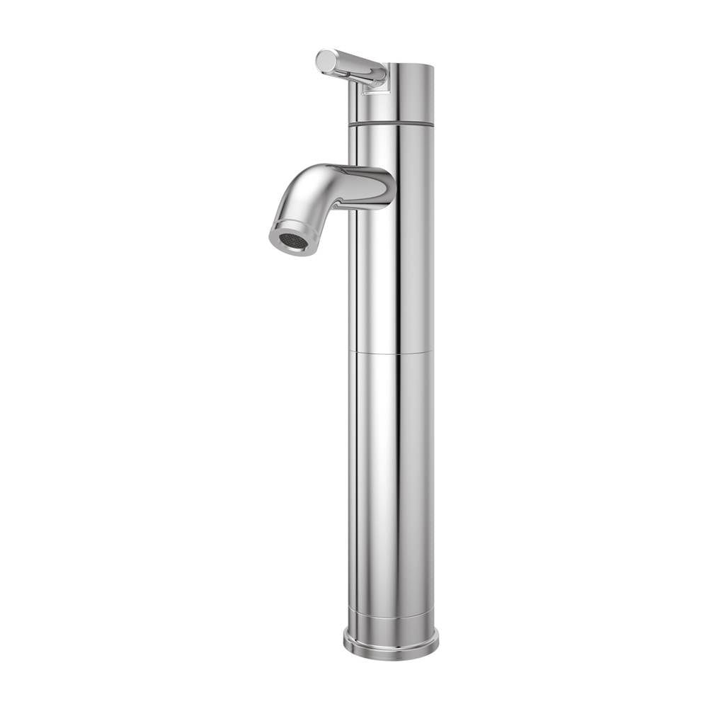 Pfister - Contempra Single Control Vessel Bathroom Faucet in Polished Chrome - Polished Chrome